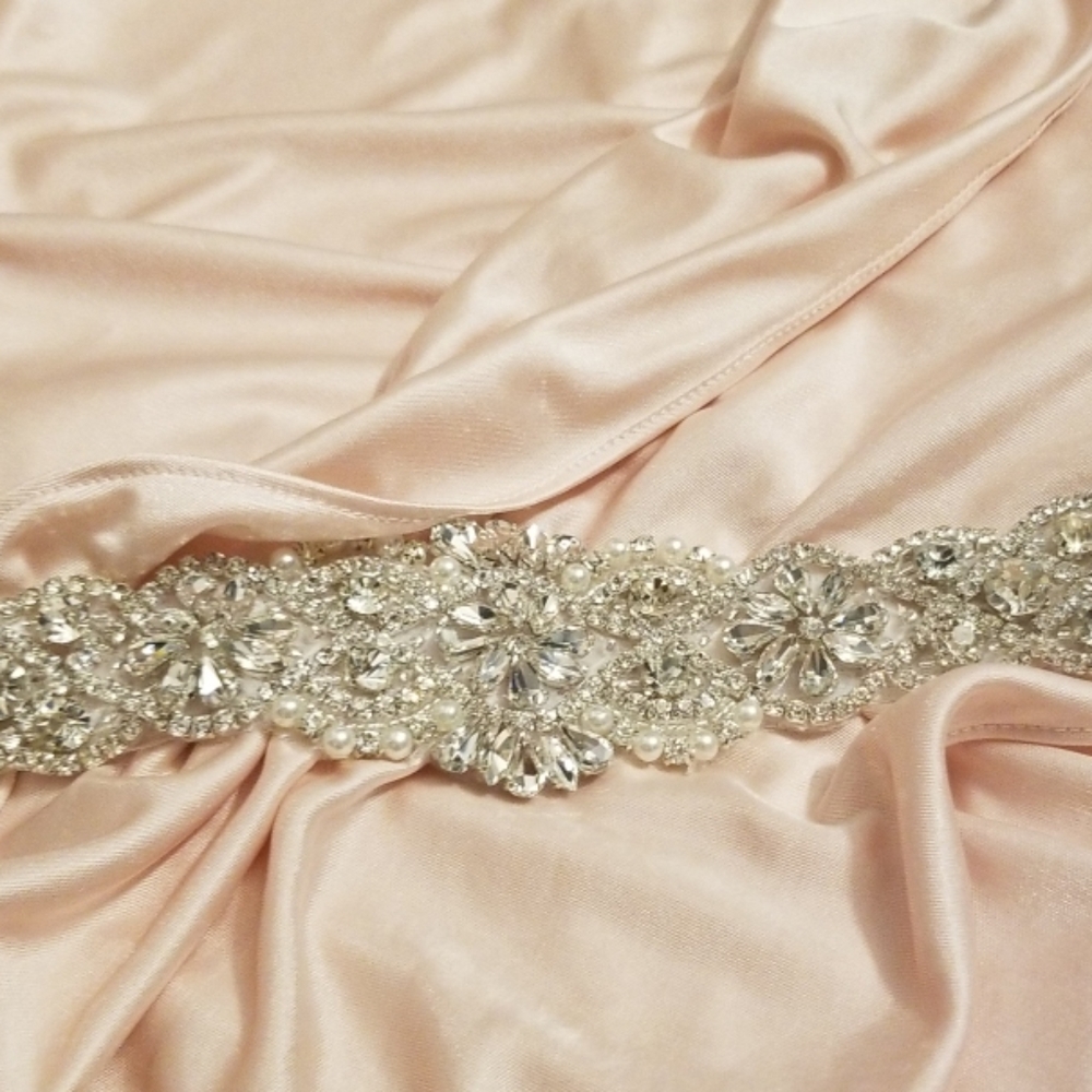 Beaded/diamond wedding belt